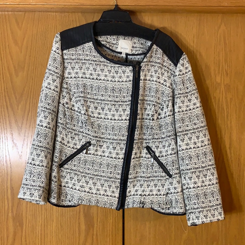 Black and White Jacket